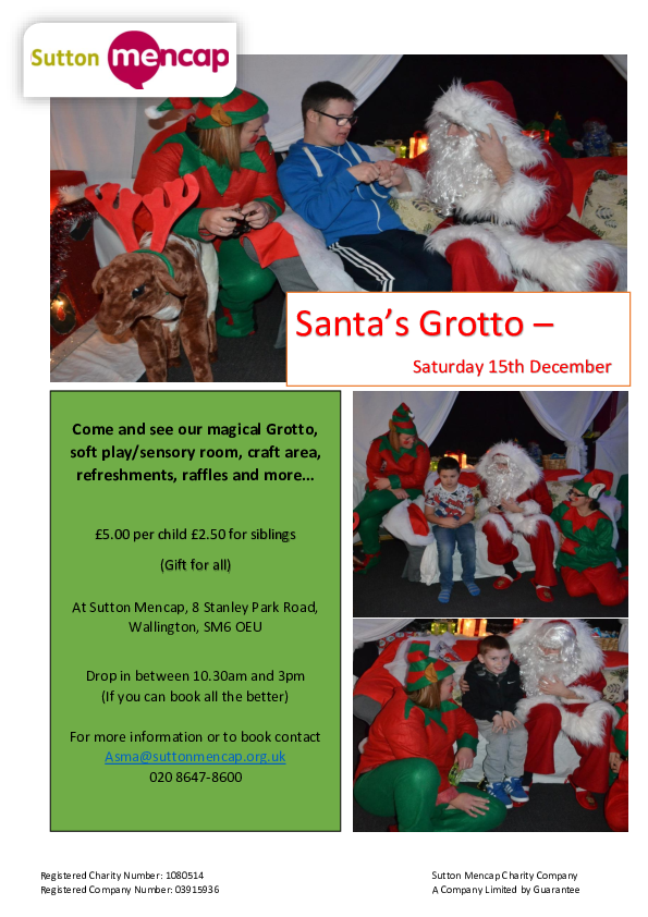 
Santa's Grotto Poster
